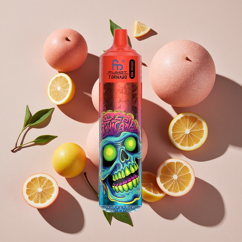 Fumot RandM Tornado 30000 Rozā Limonādes aromāts Līdz 30 000 Pūtiem, 30mL