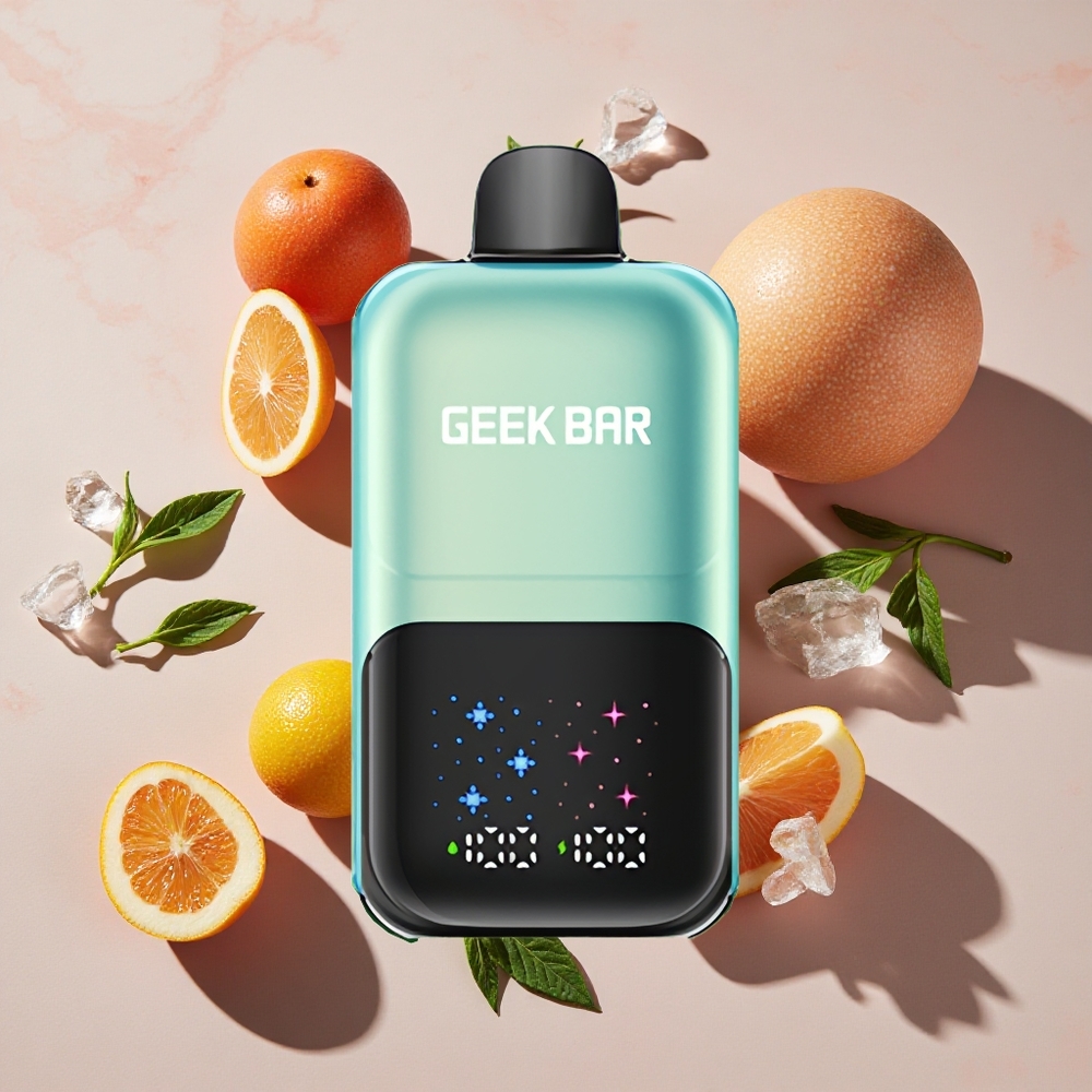 GEEK BAR 2GO Divu sēriju izmēģinājams vape pildspalva Cool Mint Ice līdz 50000 Iekšpūtām, 20ml