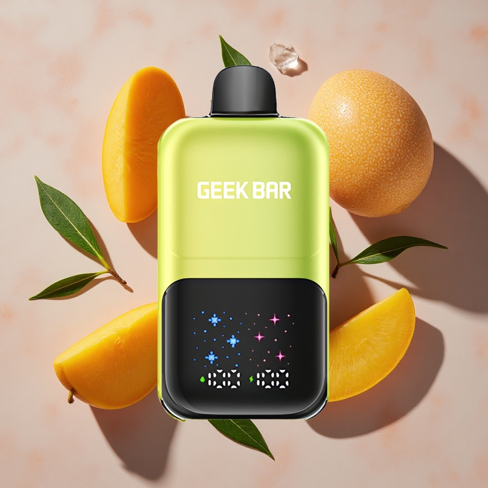 GEEK BAR 2GO Two Series Vienreizlietojamais Vape Pen Meksikas Manga Ledus 20ml Līdz 50000 Pūkšņi