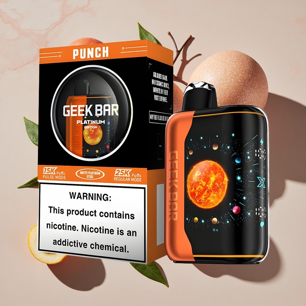 GEEK BAR Platinum Edition 25000 Puffs Vienreizlietojamais Vape Punch