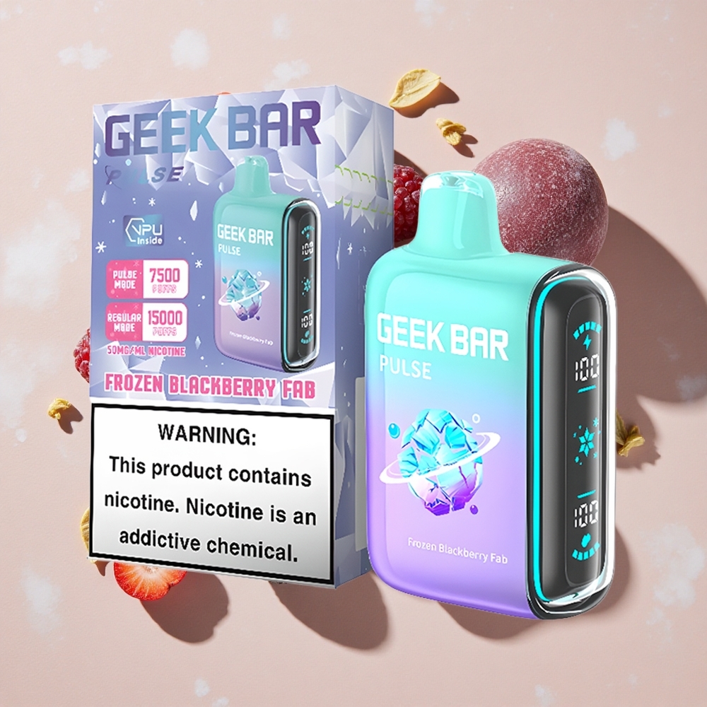 GEEK BAR Pulse 15000 Puffi (16ML) Saldējuma Izdevums Vienreizlietojamais Vape