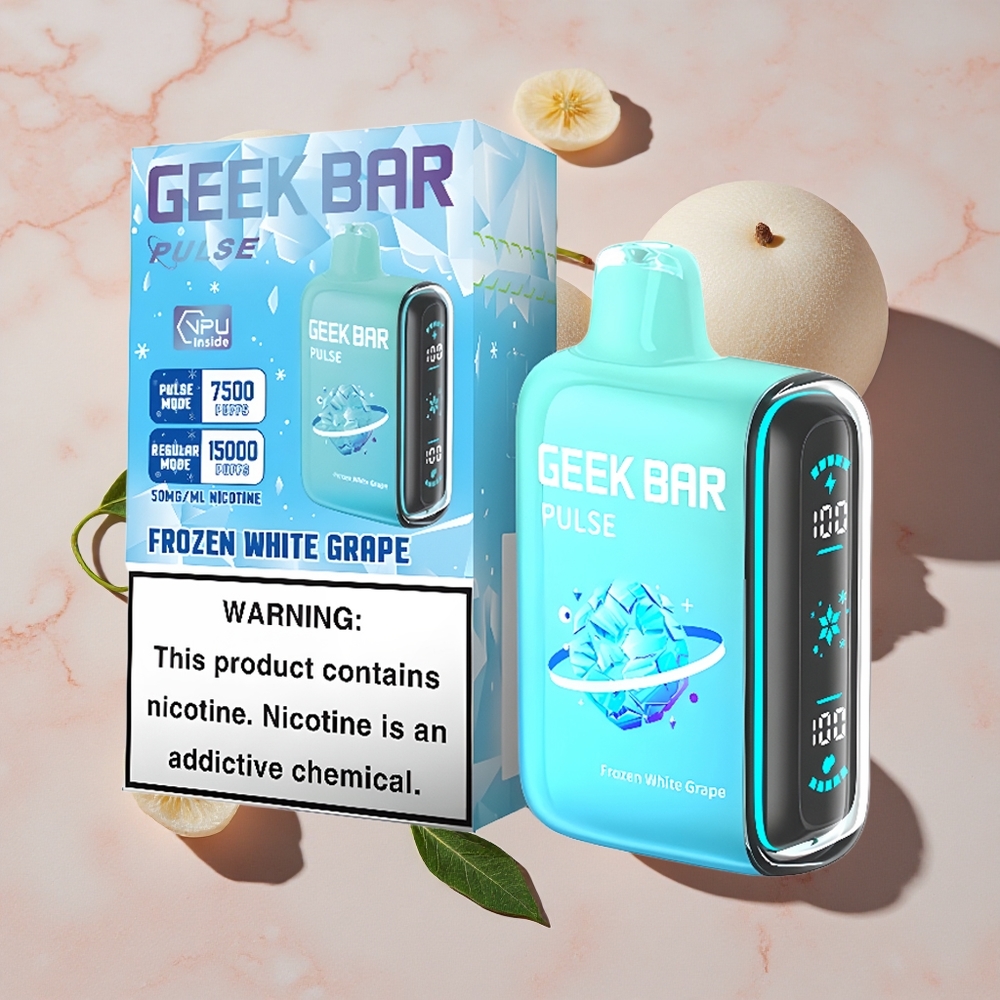 GEEK BAR Pulse 15000 Puffi (16ML) Saldējuma Izdevums Vienreizlietojamais Vape