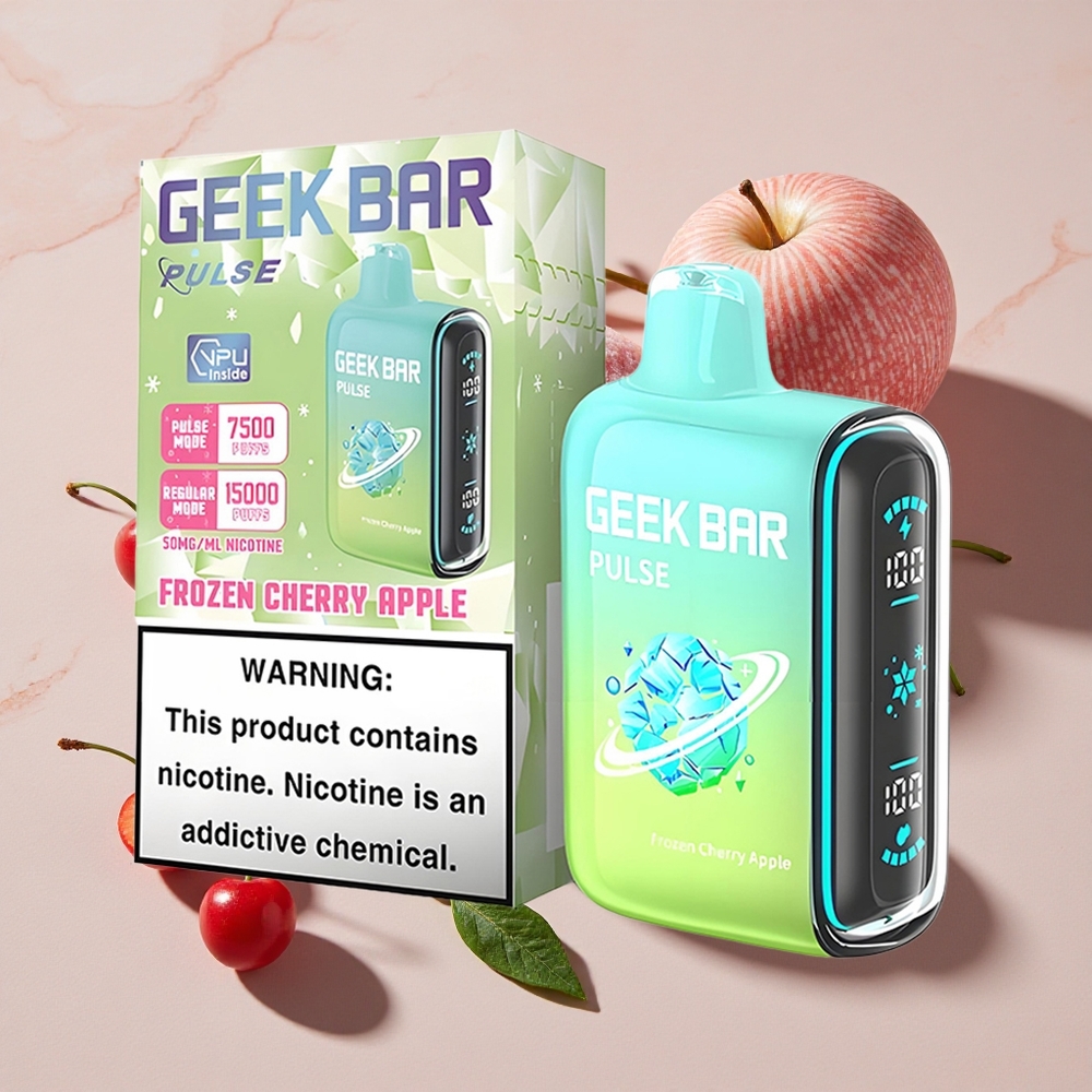 GEEK BAR Pulse 15000 Puffi (16ML) Saldējuma Izdevums Vienreizlietojamais Vape
