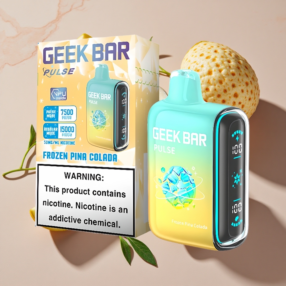 GEEK BAR Pulse 15000 Puffi (16ML) Saldējuma Izdevums Vienreizlietojamais Vape