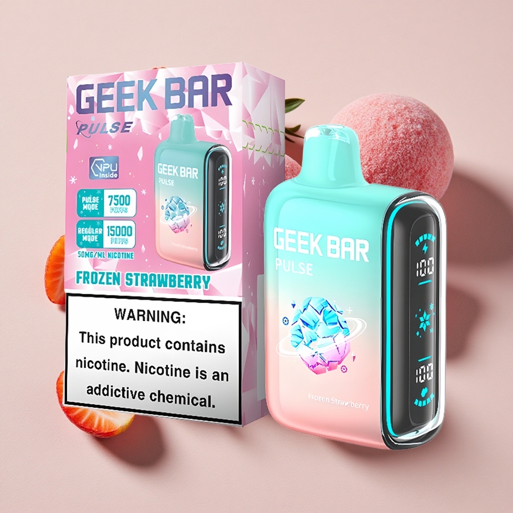 GEEK BAR Pulse 15000 Puffi (16ML) Saldējuma Izdevums Vienreizlietojamais Vape