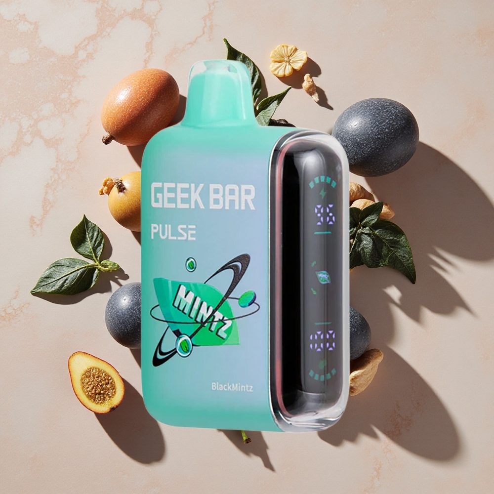 GEEK BAR Pulse 15000 Puffs Vienreizlietojamais Vape Piparmētru Edition (15 000 Iesūkšanās, 5% Nikotīns)