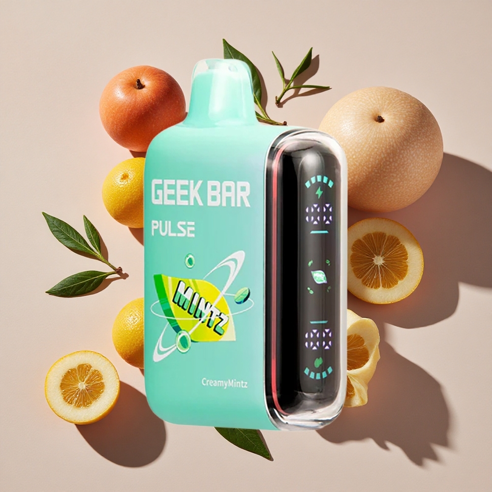GEEK BAR Pulse 15000 Puffs Vienreizlietojamais Vape Piparmētru Edition (15 000 Iesūkšanās, 5% Nikotīns)