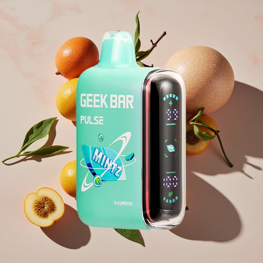 GEEK BAR Pulse 15000 Puffs Vienreizlietojamais Vape Piparmētru Edition (15 000 Iesūkšanās, 5% Nikotīns)