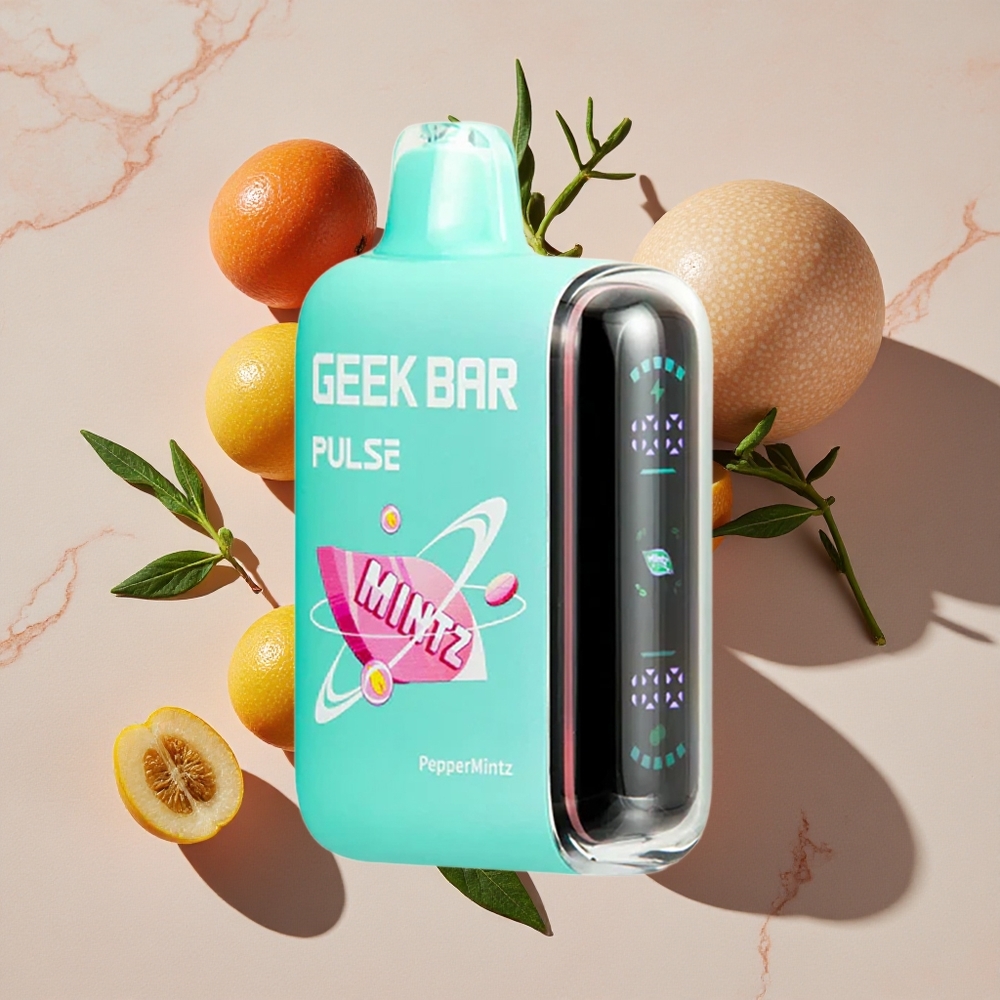 GEEK BAR Pulse 15000 Puffs Vienreizlietojamais Vape Piparmētru Edition (15 000 Iesūkšanās, 5% Nikotīns)