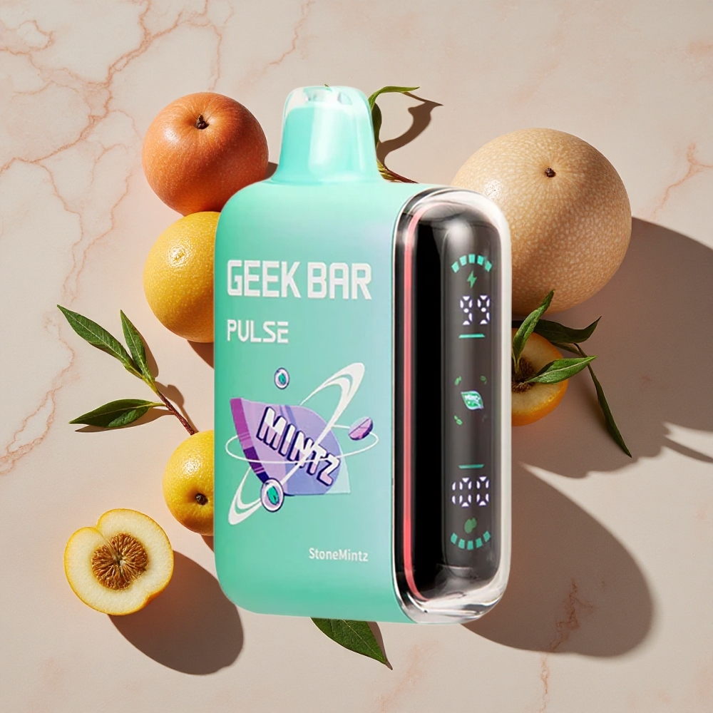 GEEK BAR Pulse 15000 Puffs Vienreizlietojamais Vape Piparmētru Edition (15 000 Iesūkšanās, 5% Nikotīns)