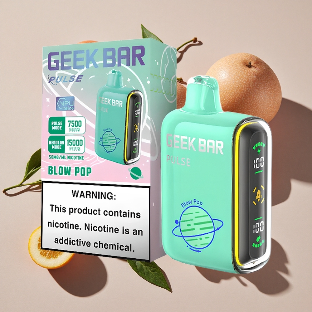 GEEK BAR Pulse 15000 Puffs Vienreizlietojamais Vape Planētas Izdevums (16ML, 5% Nikotīns)
