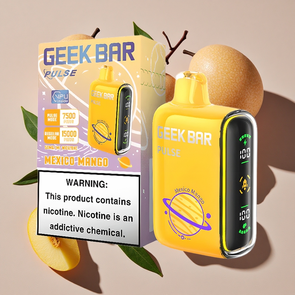 GEEK BAR Pulse 15000 Puffs Vienreizlietojamais Vape Planētas Izdevums (16ML, 5% Nikotīns)