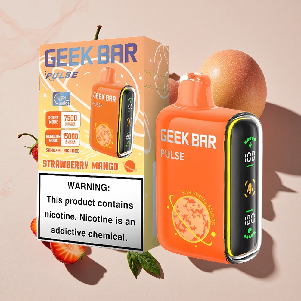 GEEK BAR Pulse 15000 Puffs Vienreizlietojamais Vape Planētas Izdevums (16ML, 5% Nikotīns)