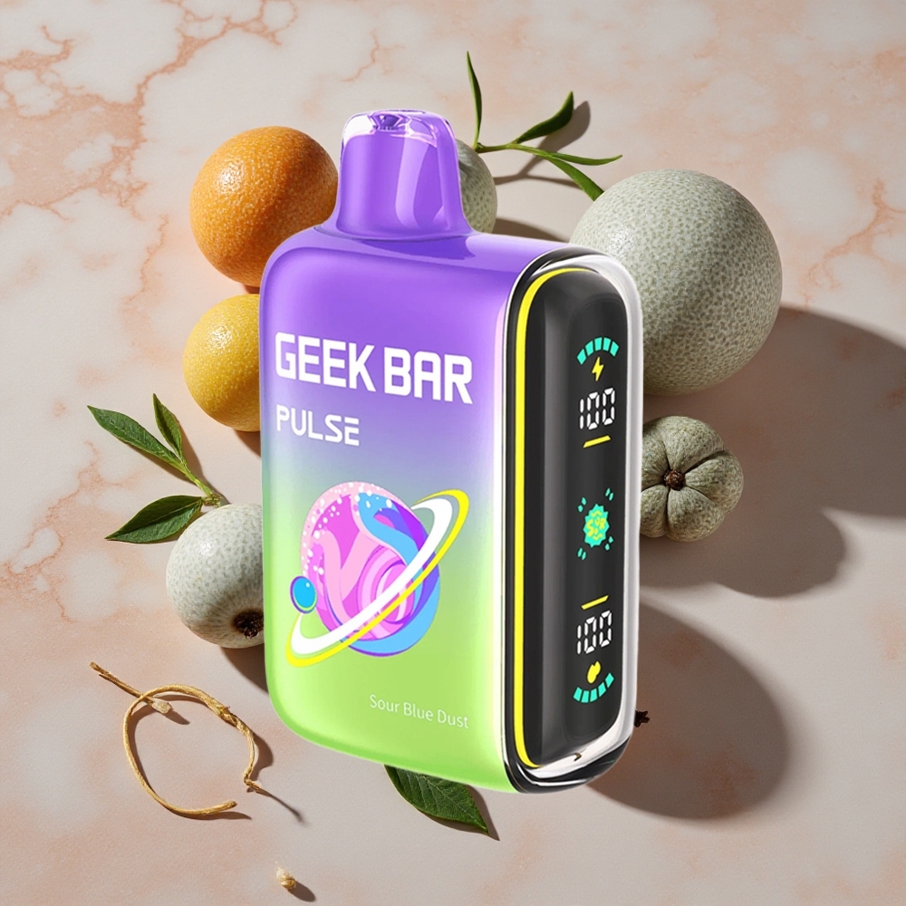 GEEK BAR Pulse 15000 Puffs Vienreizlietojamais Vape Skābs Edīcija (15 000 Ieelpojumi, 5% Nikotīns)