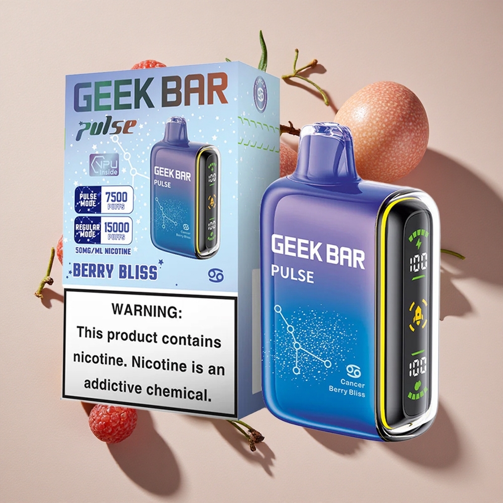 GEEK BAR Pulse 15000 Puffs Vienreizlietojamais Vape Zodiac Edition (15 000 Ieveles, 5% Nikotīna)