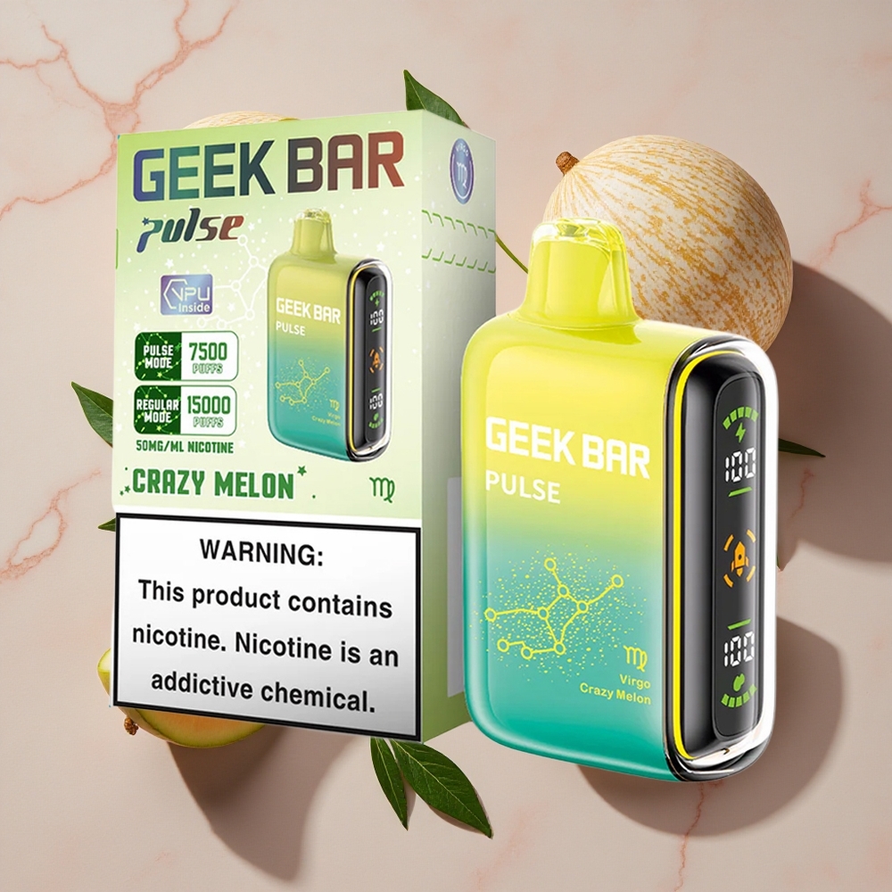 GEEK BAR Pulse 15000 Puffs Vienreizlietojamais Vape Zodiac Edition (15 000 Ieveles, 5% Nikotīna)