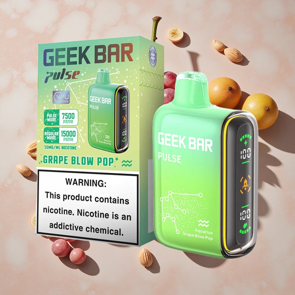 GEEK BAR Pulse 15000 Puffs Vienreizlietojamais Vape Zodiac Edition (15 000 Ieveles, 5% Nikotīna)