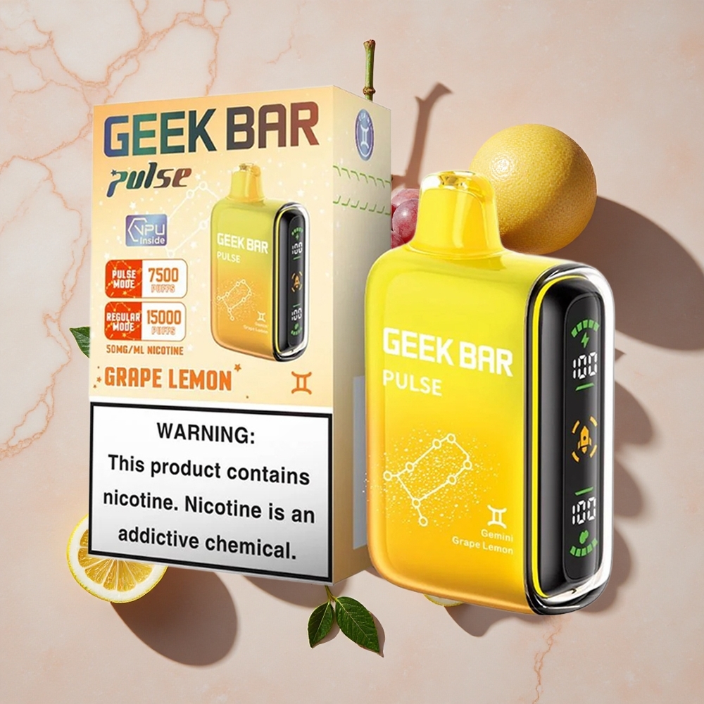 GEEK BAR Pulse 15000 Puffs Vienreizlietojamais Vape Zodiac Edition (15 000 Ieveles, 5% Nikotīna)