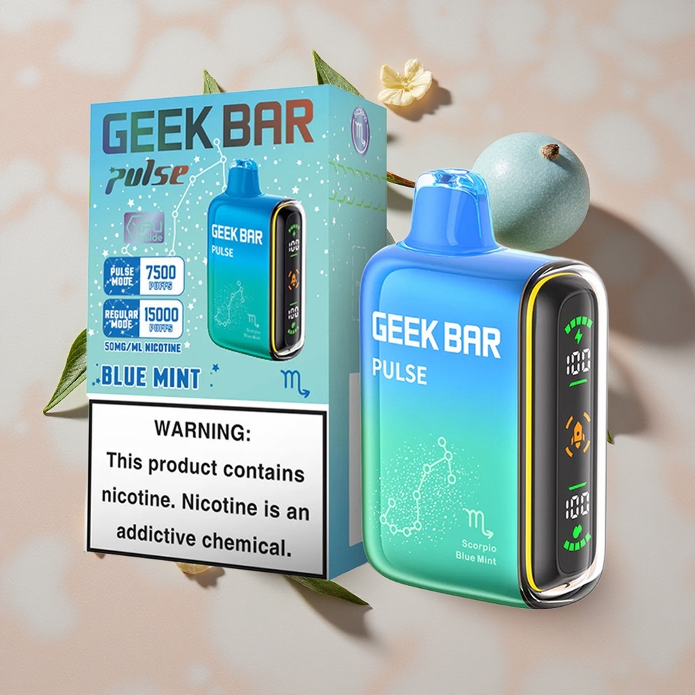 GEEK BAR Pulse 15000 Puffs Vienreizlietojamais Vape Zodiac Edition (15 000 Ieveles, 5% Nikotīna)