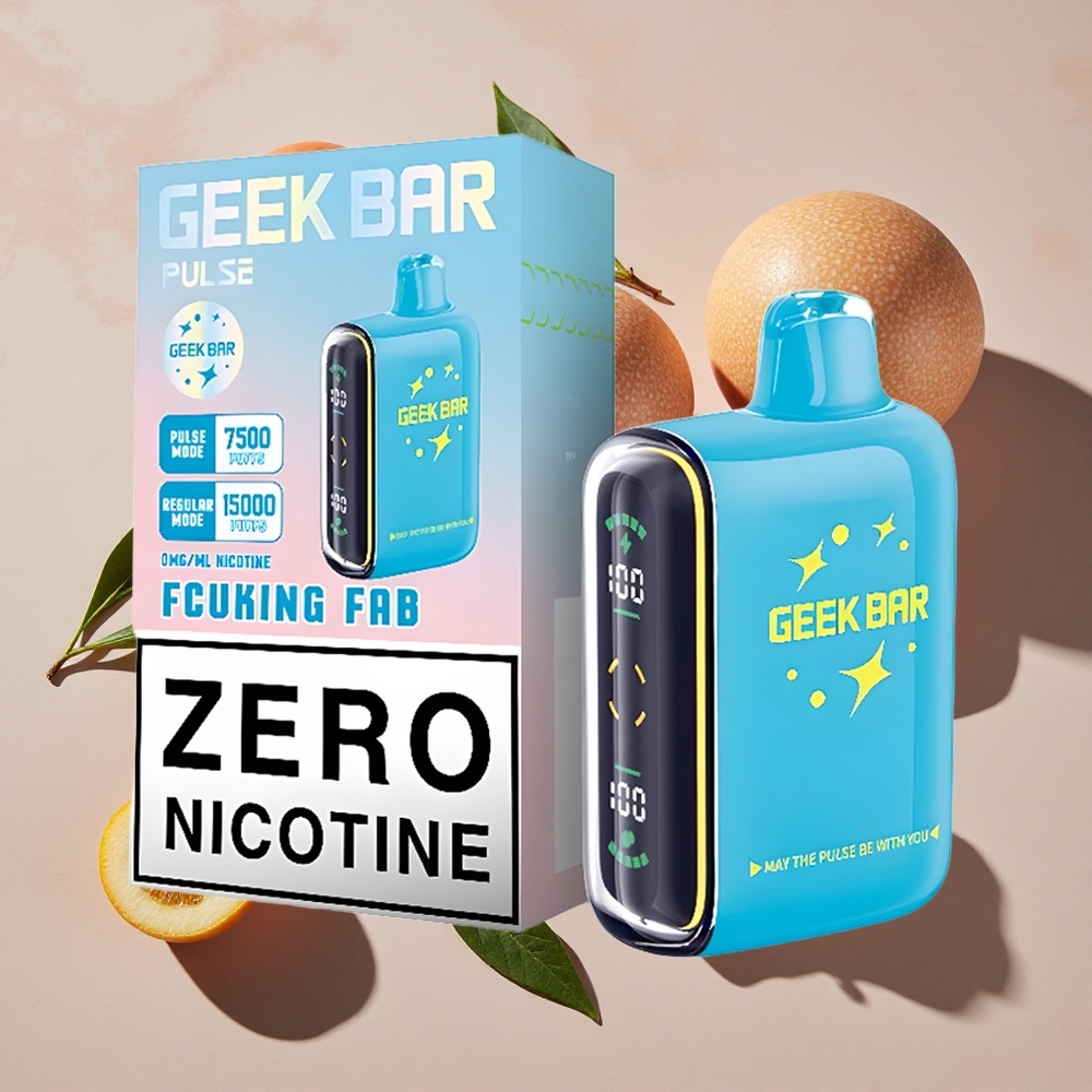 Geek Bar Pulse 15 000 Puffs 16ML E-smēķis Zero Nikotīns