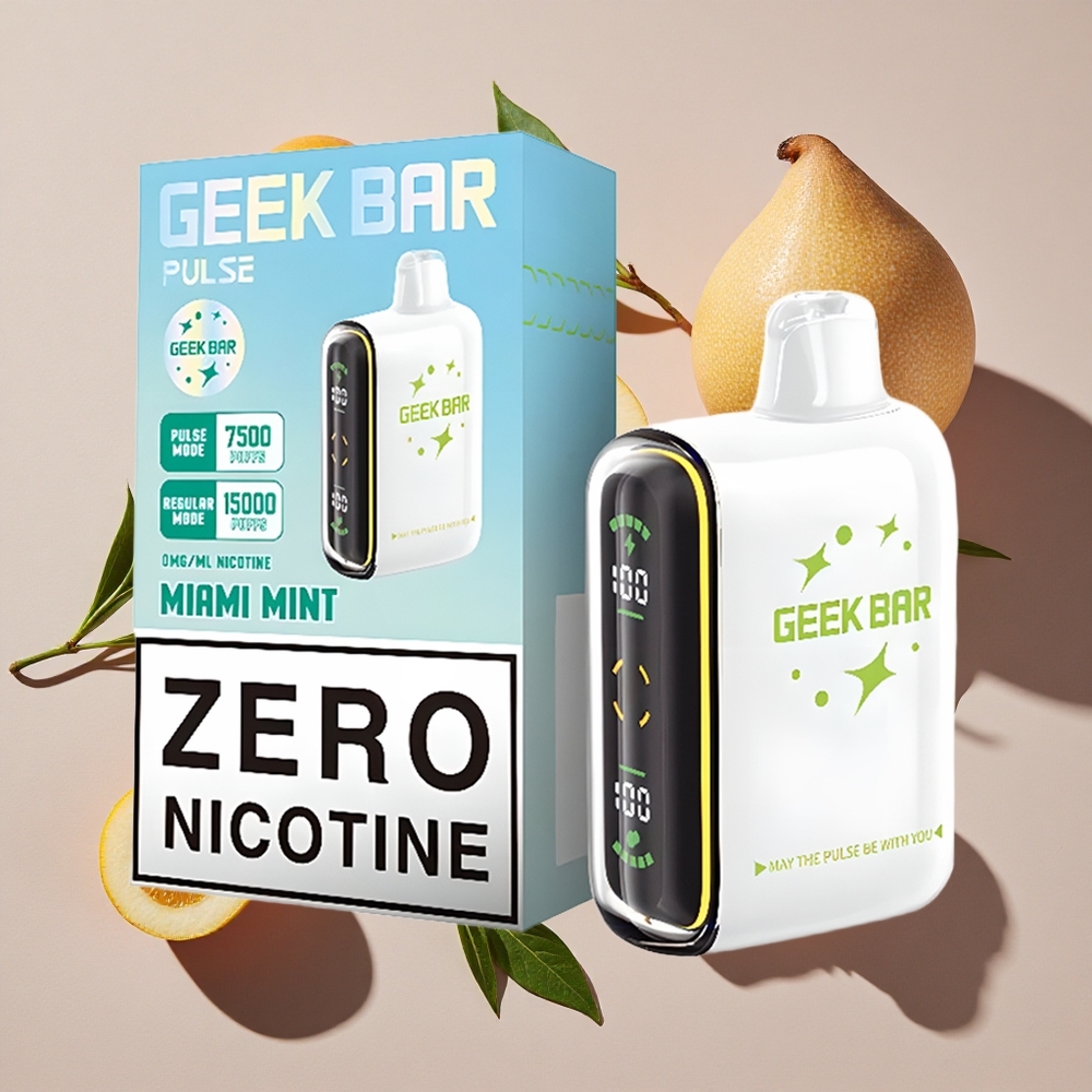 Geek Bar Pulse 15 000 Puffs 16ML E-smēķis Zero Nikotīns
