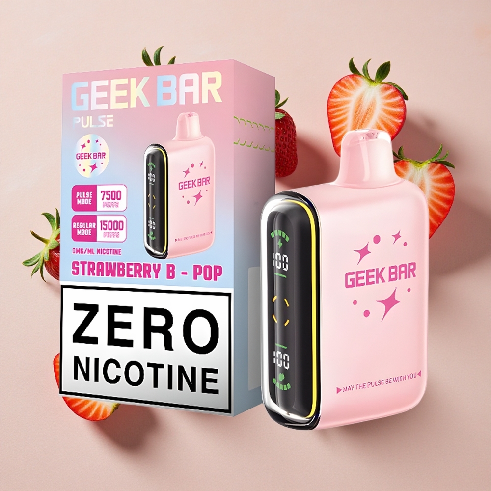 Geek Bar Pulse 15 000 Puffs 16ML E-smēķis Zero Nikotīns