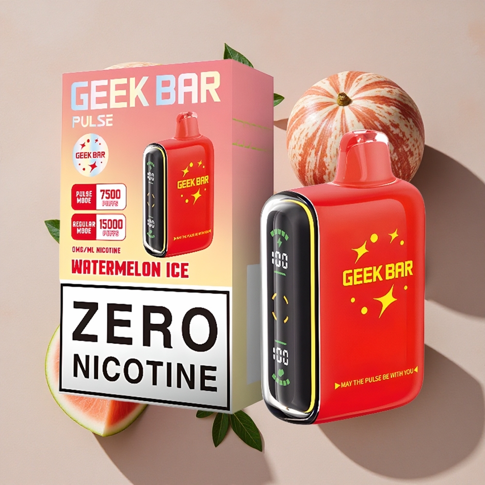 Geek Bar Pulse 15 000 Puffs 16ML E-smēķis Zero Nikotīns