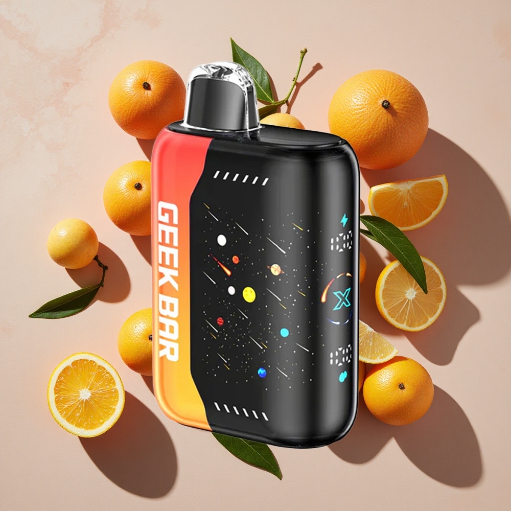 GEEK BAR Pulse X 25000 Iemūžības Meteor Edition ar 18mL iepriekš piepildīta e-šķidruma un USB Type-C uzlādi