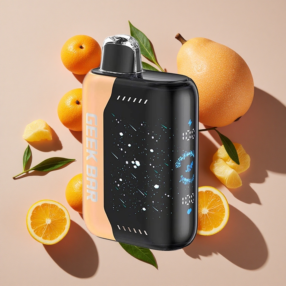 GEEK BAR Pulse X 25000 Puffs Vienreizlietojamais Vape Slāņu Edīcija ar 18mL e-šķidruma un 0-5% nikotīna