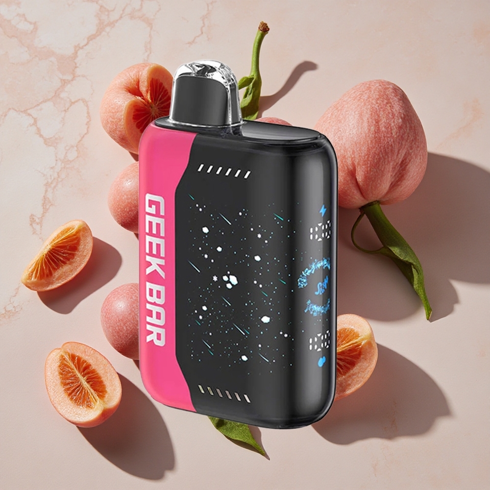 GEEK BAR Pulse X 25000 Puffs Vienreizlietojamais Vape Slāņu Edīcija ar 18mL e-šķidruma un 0-5% nikotīna