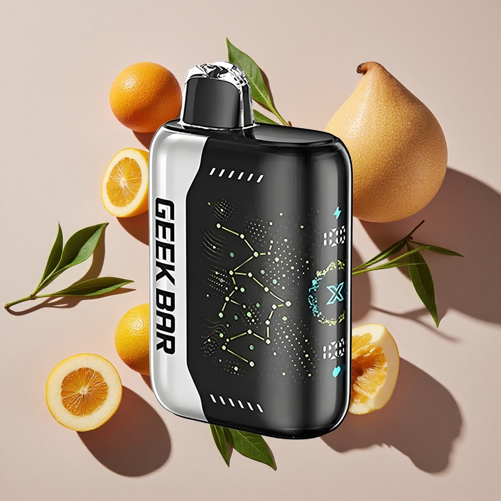 GEEK BAR Pulse X 25000 Puffs Vienreizlietojamais Vape Zero Nicotine ar 18mL iepriekš piepildīta e-šķidruma