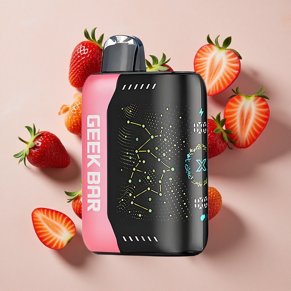GEEK BAR Pulse X 25000 Puffs Vienreizlietojamais Vape Zero Nicotine ar 18mL iepriekš piepildīta e-šķidruma