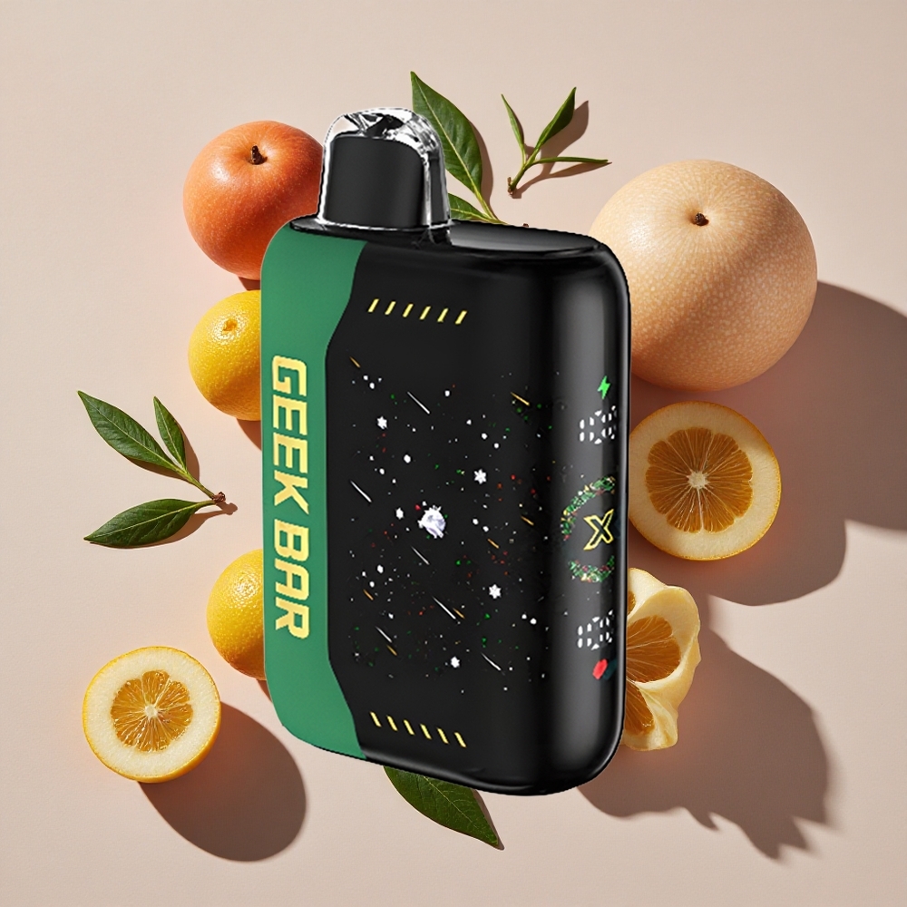 GEEK BAR Pulse X 25000 Puffs Vienreizlietojamais Vape Ziemassvētku Edīcija ar 18mL e-šķidruma un 0-5% nikotīna
