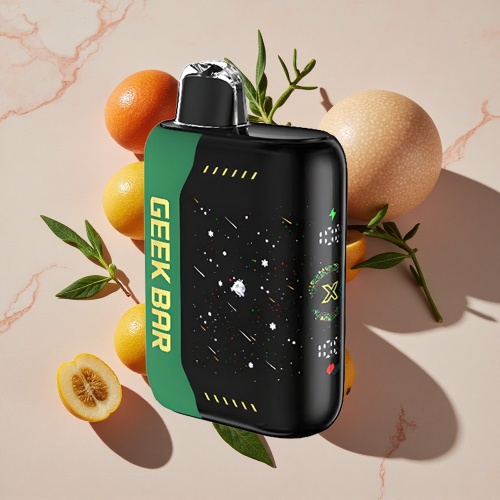 GEEK BAR Pulse X 25000 Puffs Vienreizlietojamais Vape Ziemassvētku Edīcija ar 18mL e-šķidruma un 0-5% nikotīna