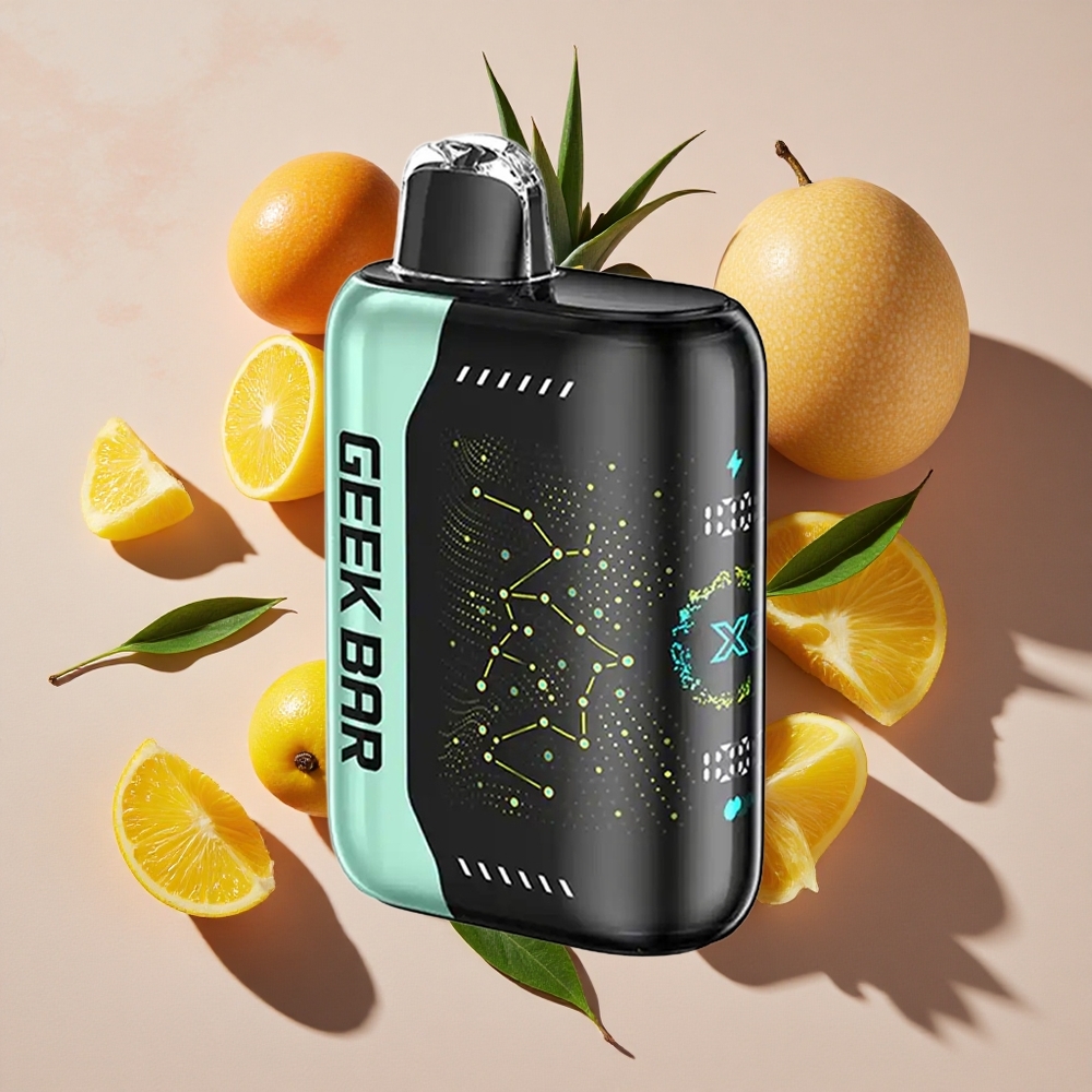 Geek Bar Pulse X 25000 Puffs Vienreizlietojamais Vape ar 18mL iepriekš piepildīta e-šķidruma