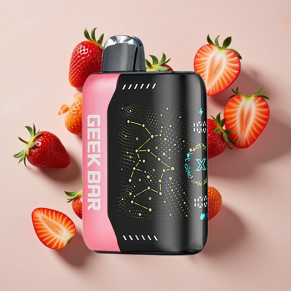 Geek Bar Pulse X 25000 Puffs Vienreizlietojamais Vape ar 18mL iepriekš piepildīta e-šķidruma