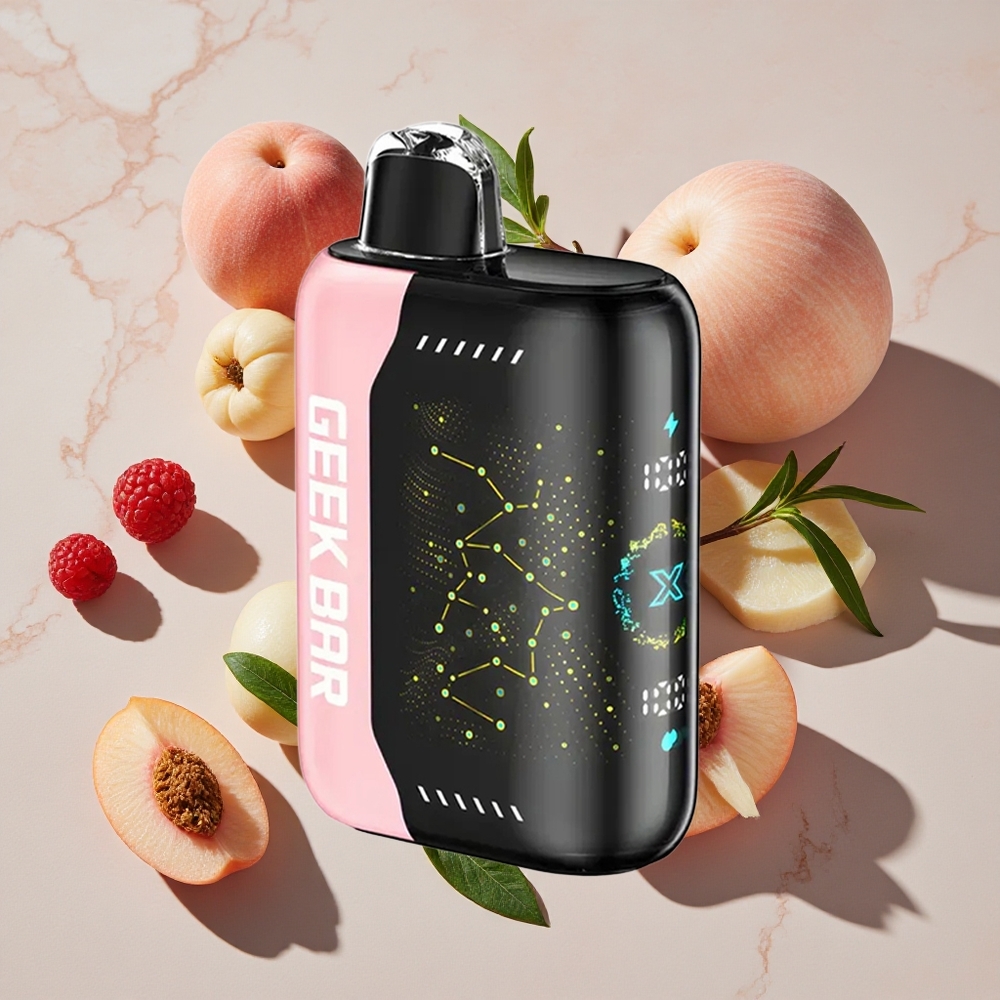 Geek Bar Pulse X 25000 Puffs Vienreizlietojamais Vape ar 18mL iepriekš piepildīta e-šķidruma