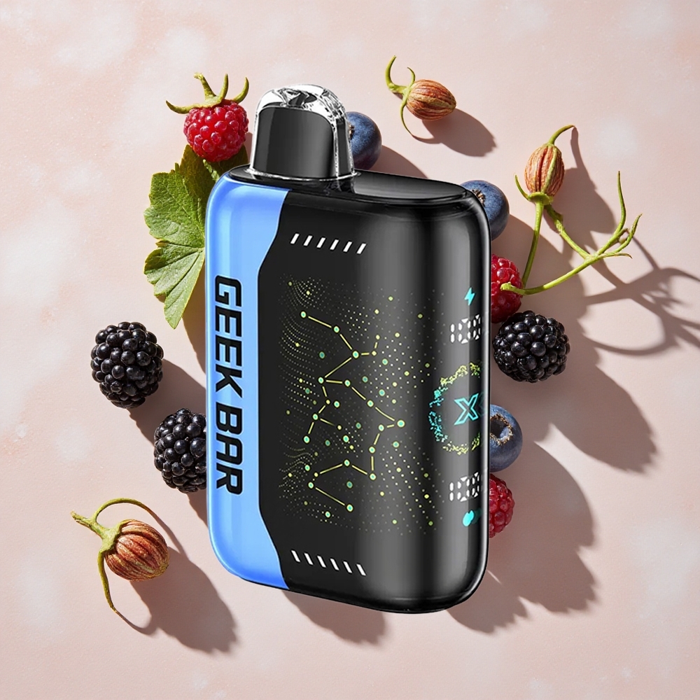Geek Bar Pulse X 25000 Puffs Vienreizlietojamais Vape ar 18mL iepriekš piepildīta e-šķidruma