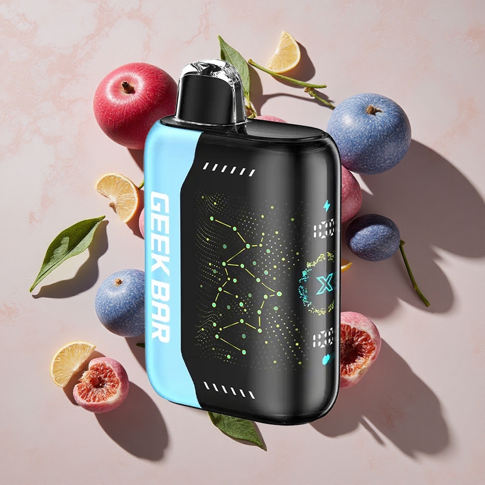 Geek Bar Pulse X 25000 Puffs Vienreizlietojamais Vape ar 18mL iepriekš piepildīta e-šķidruma