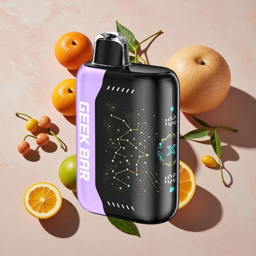 Geek Bar Pulse X 25000 Puffs Vienreizlietojamais Vape ar 18mL iepriekš piepildīta e-šķidruma