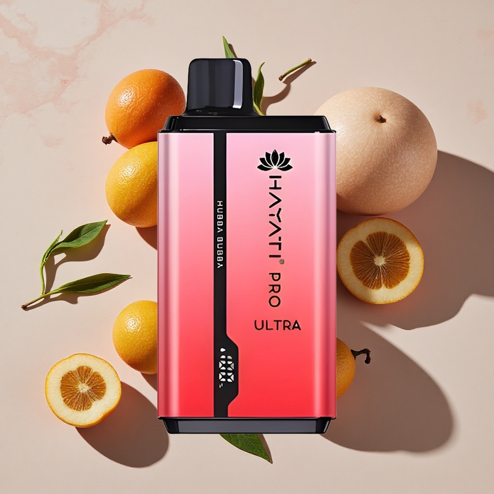 Hayati Pro Ultra 15000 Puffs Vienreizlietojamais Vape Hubba Bubba 49 Garšas