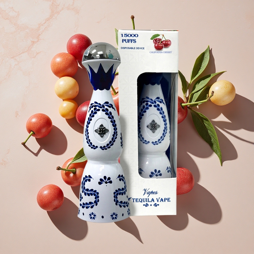 HUMO Azul 15000 Puffs Vienreizlietojamais Vape Kalifornijas ķirsis (20mL, 5% Nikotīna)