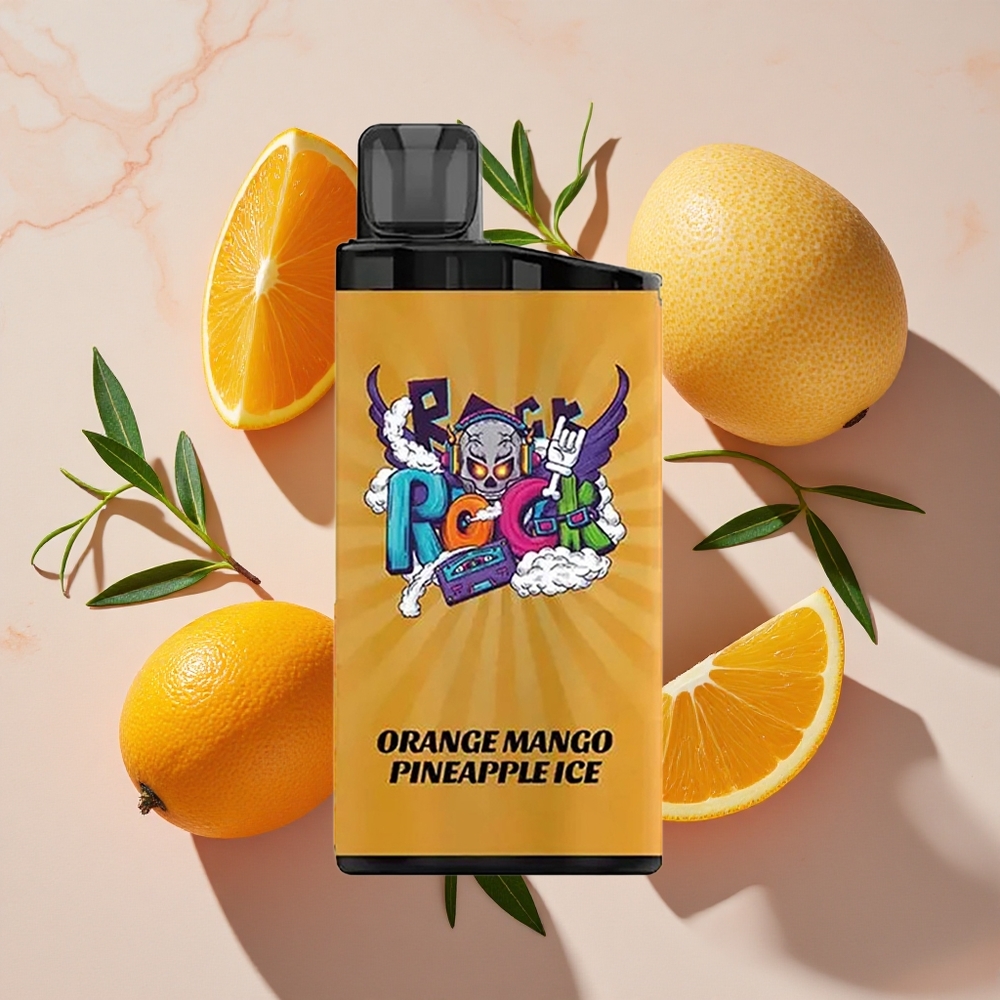 IGET Bar 3500 Puffs Vienreizlietojamais Vape Apelsīns Mango Ananāsu Ledus (Līdz 3500 Puff, 1400 mAh)