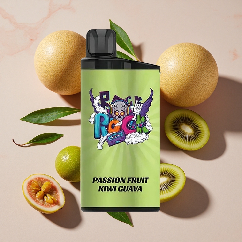 IGET Bar 3500 Puffs Vienreizlietojamais Vape Pasiflora Kivi Gvava (Līdz 3500 Iekšpūšām, 1400 mAh)