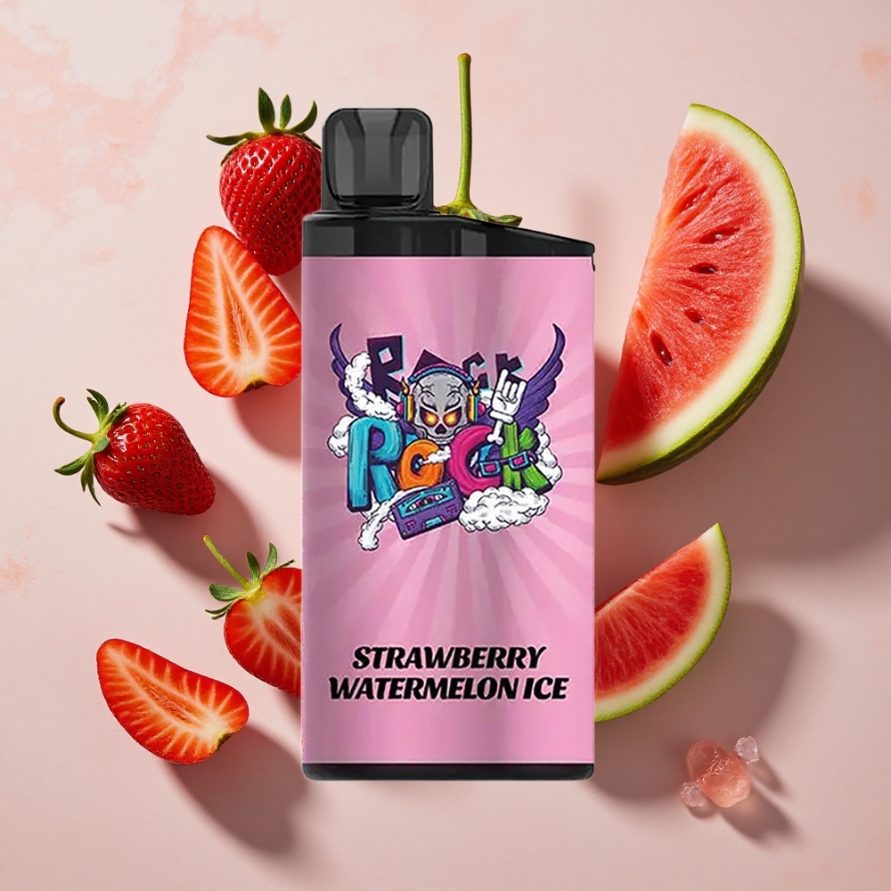 IGET Bar 3500 Puffs Vienreizlietojamais Vape Zemeņu Arbūzu Ledus (1400 mAh)