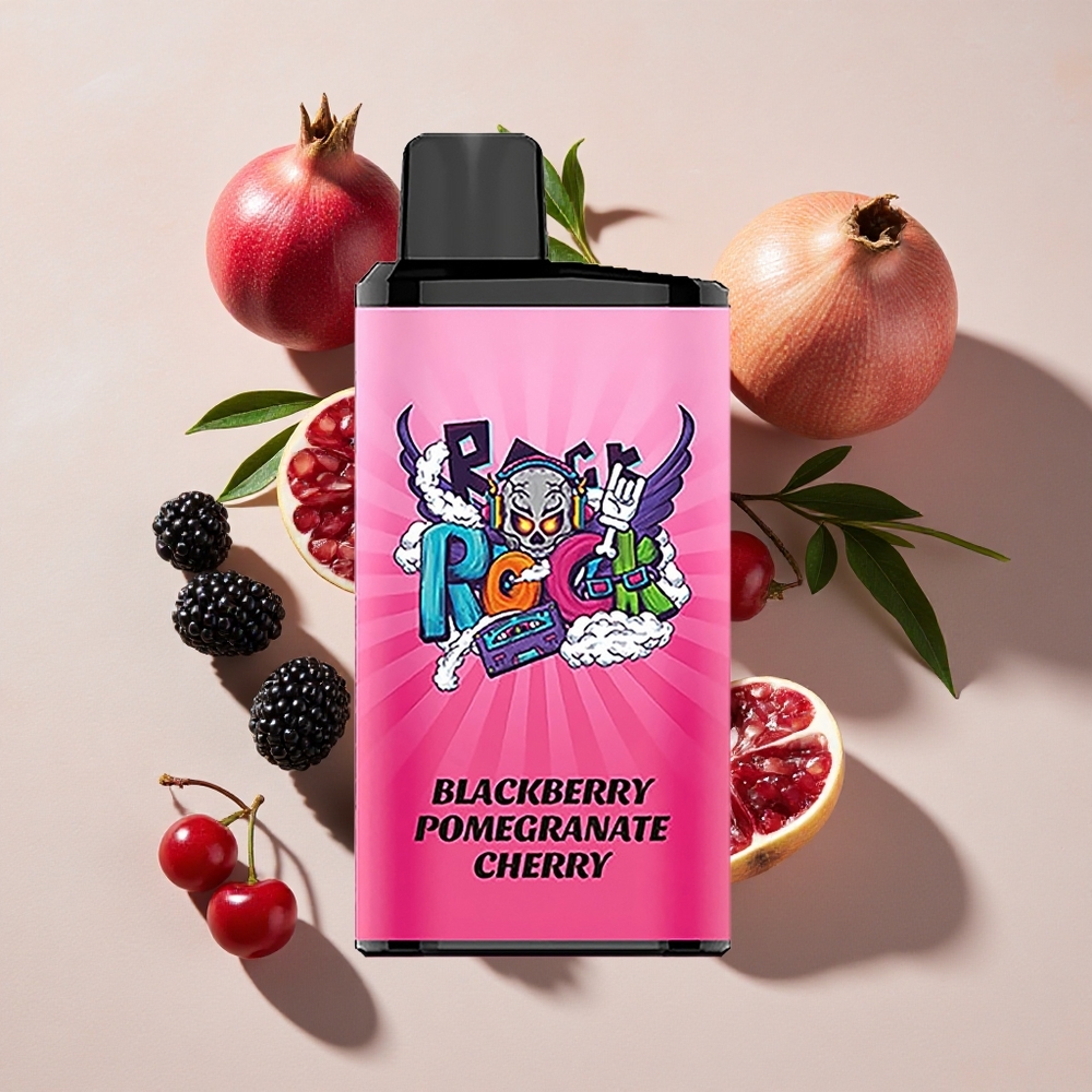 IGET Bar Pro 10000 Puffs Dispozitīvais Vape (Mellenes Granāts Ķiršu) 2000 mAh