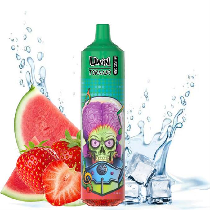 UWIN Vape Pirkt - zemeņu arbūzs UWIN CRYSTAL 35k vienreizējās lietošanas vape H0T418